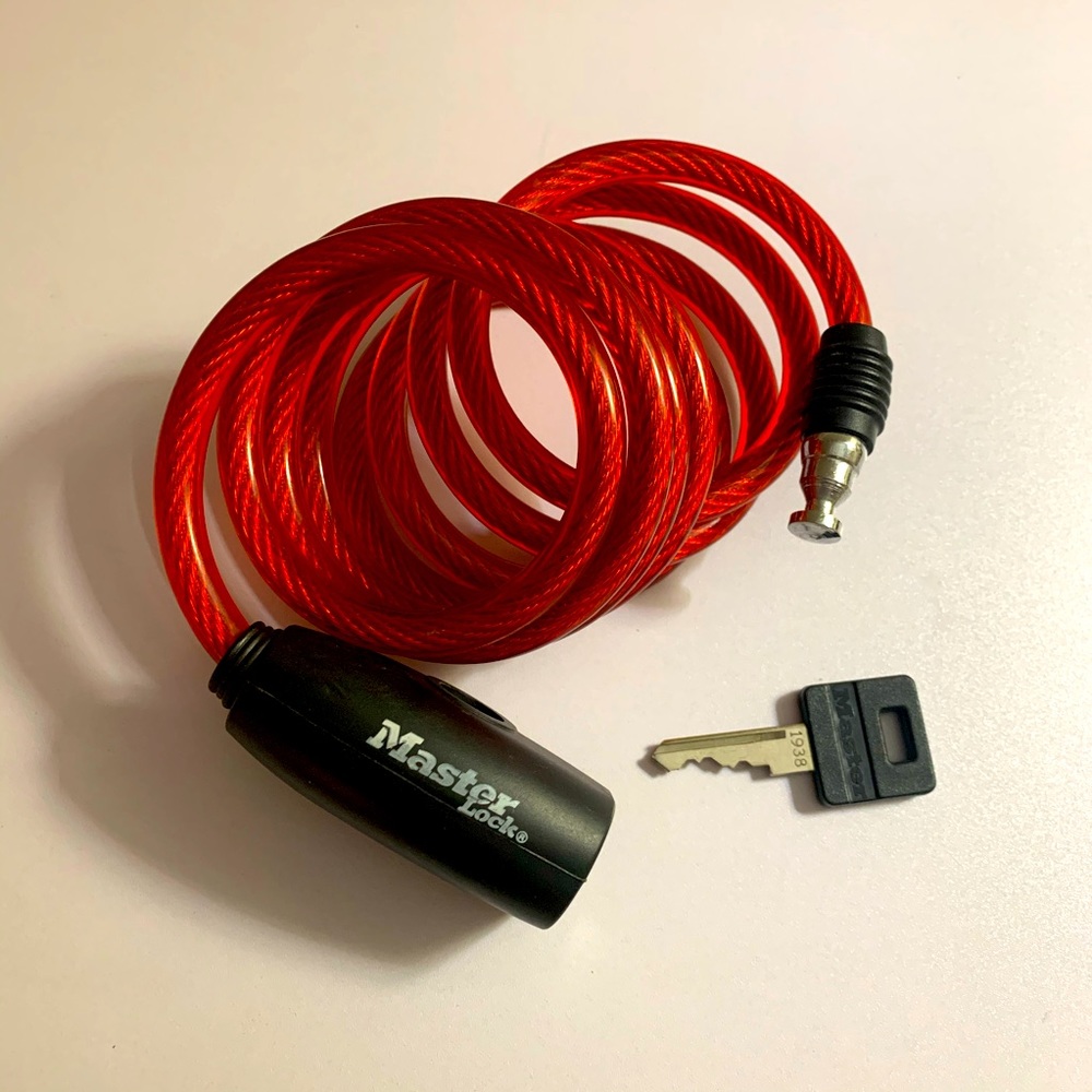 Bike lock with key